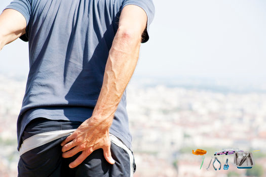 Infografica ragade anale sintomi e cura